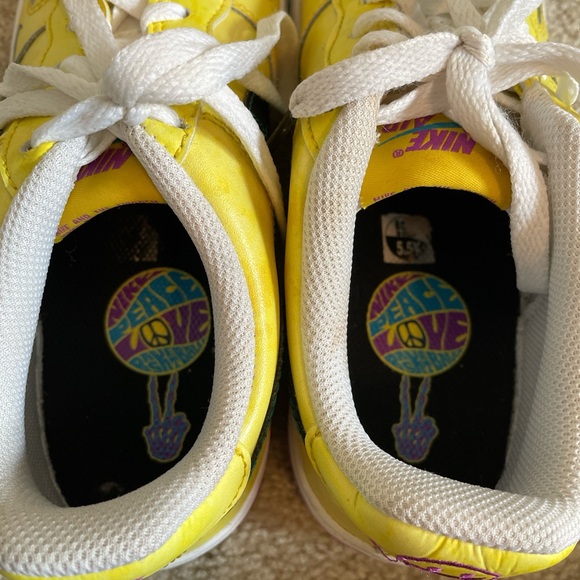 Nike AF1 Low Peace, Love, & Basketball Sneakers - Picture 7 of 8
